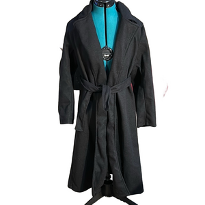 Elegant Black Trench Coat box 29